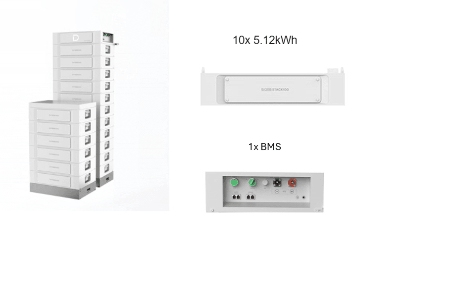 Dyness Stack 100 | 51.20kWh | HV | 1C