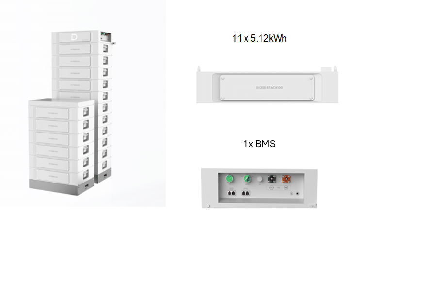 Dyness Stack 100 | 56,32kWh | HV | 1C