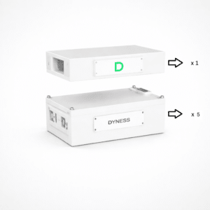 Dyness | STACK280 | 71,7kWh | HV | Batería